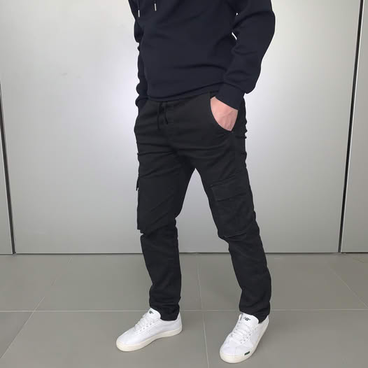 Francesco | Luxe Slim-Fit Cargo Broek