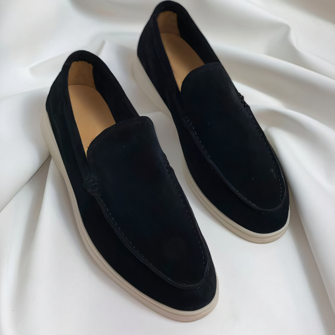 Capri Nero™ | Italian Classic Loafers